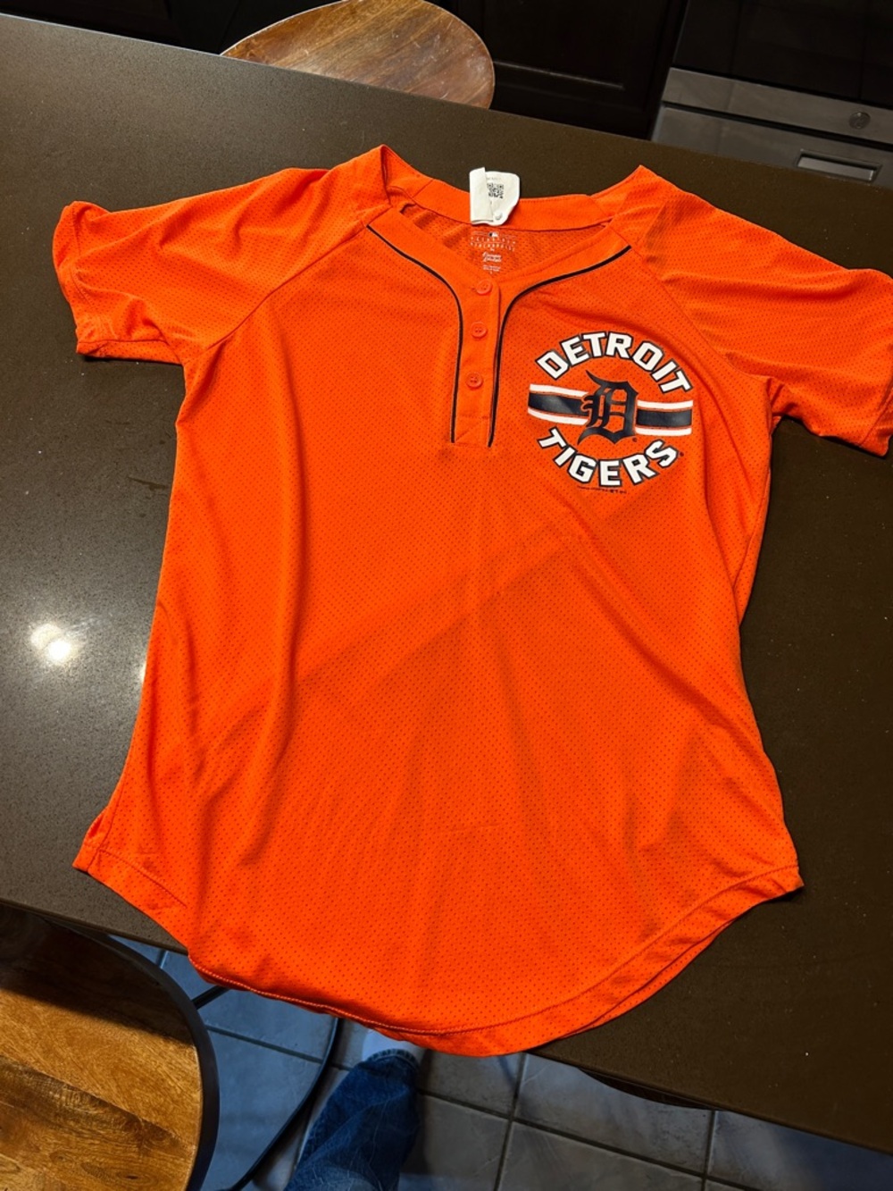 Detroit Tigers Mesh Baseball Jersey